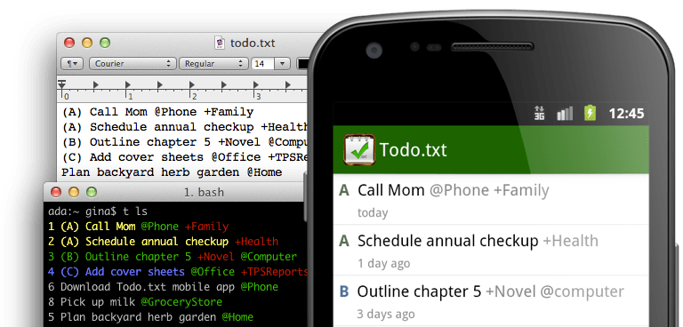 Todo.txt apps